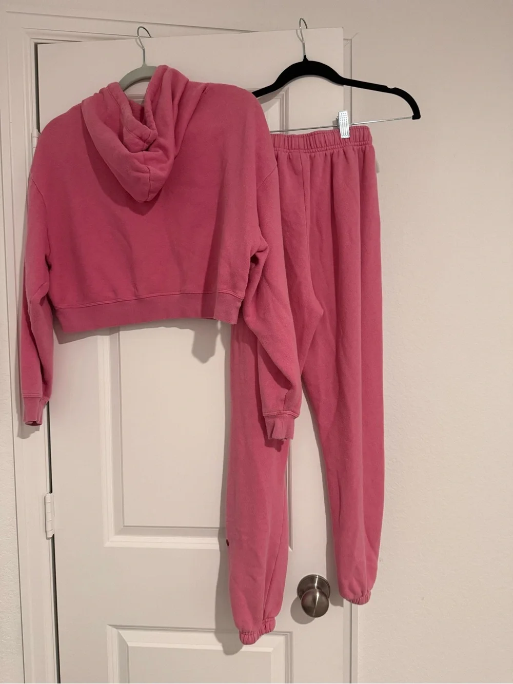 PINK Victorias Secret cropped hooded